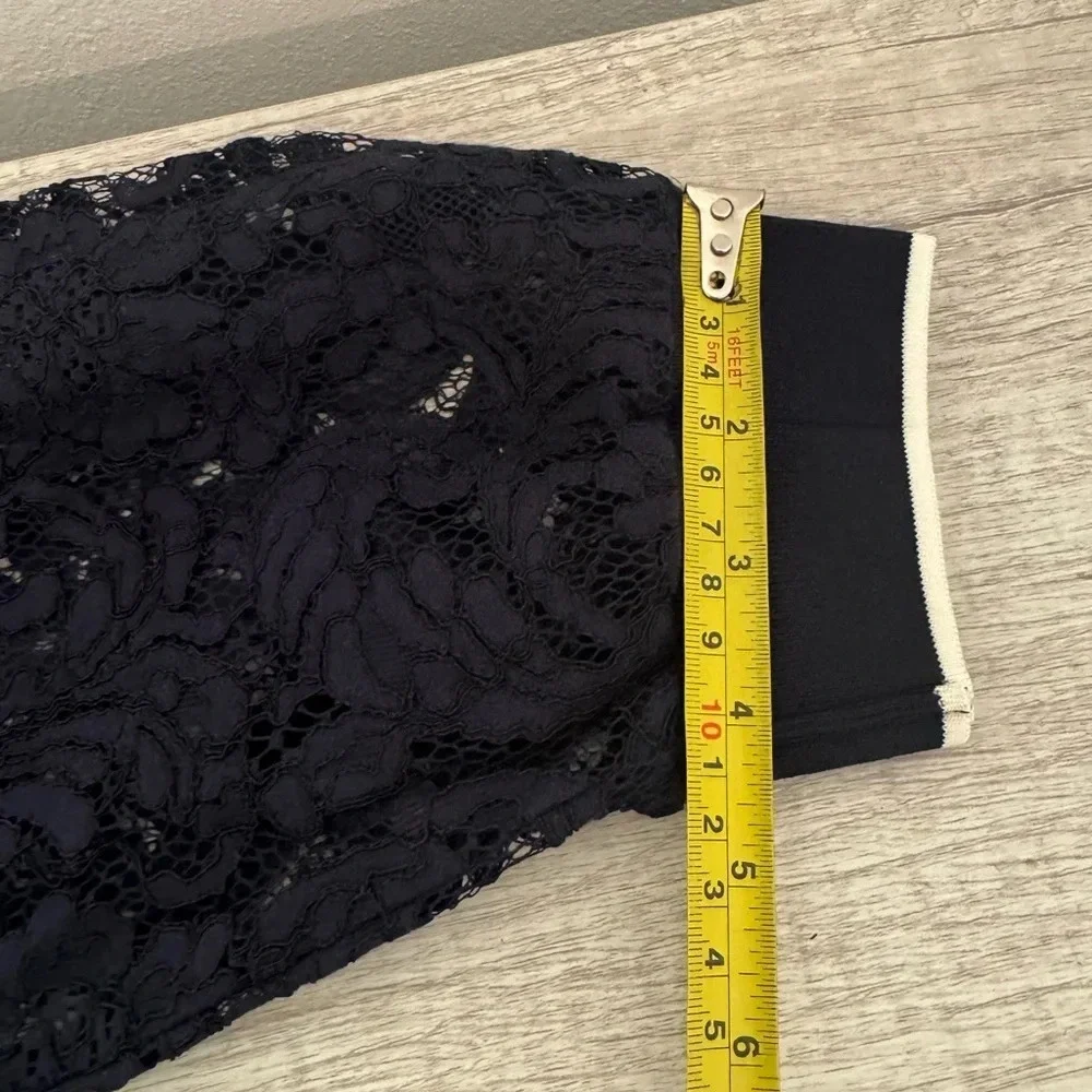 LAUREN RALPH LAUREN Yaritza Lace Overlay Mini Cocktail Dress Classy NWT 20W - Picture 5 of 10